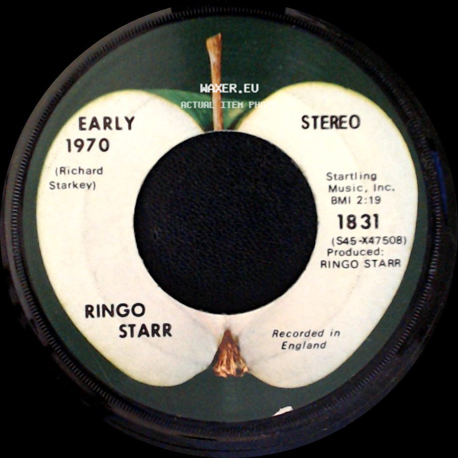 Ringo Starr - It Don't Come Easy / Early 1970 side B