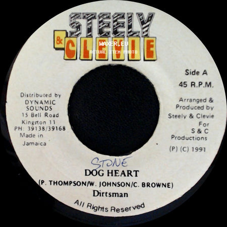 Dirtsman / Steely & Clevie - Dog Heart / Version side A