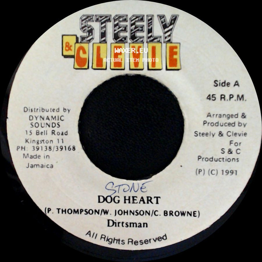Dirtsman / Steely & Clevie - Dog Heart / Version side A