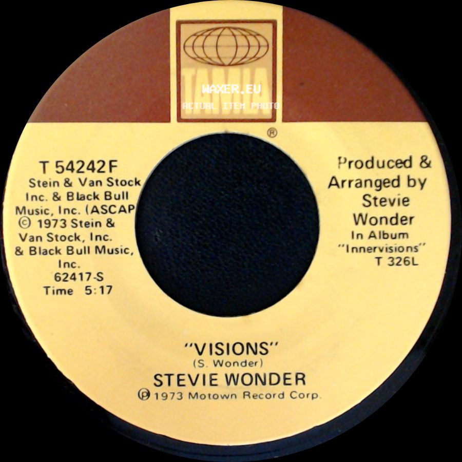 Stevie Wonder - Visions / Living For The City side A