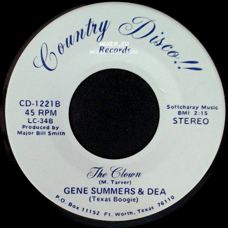 Gene Summers & Dea - The Clown / Do You Think I'm Sexy side A