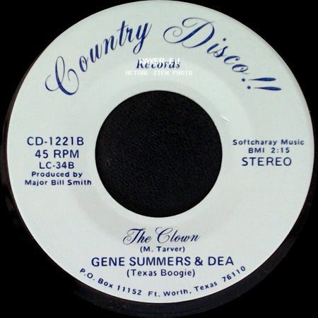 Gene Summers & Dea - Do You Think I'm Sexy / The Clown side B