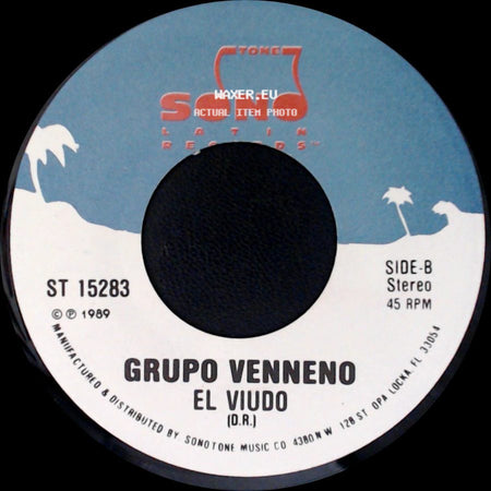 Grupo Venneno - Necesidad / El Viudo side B