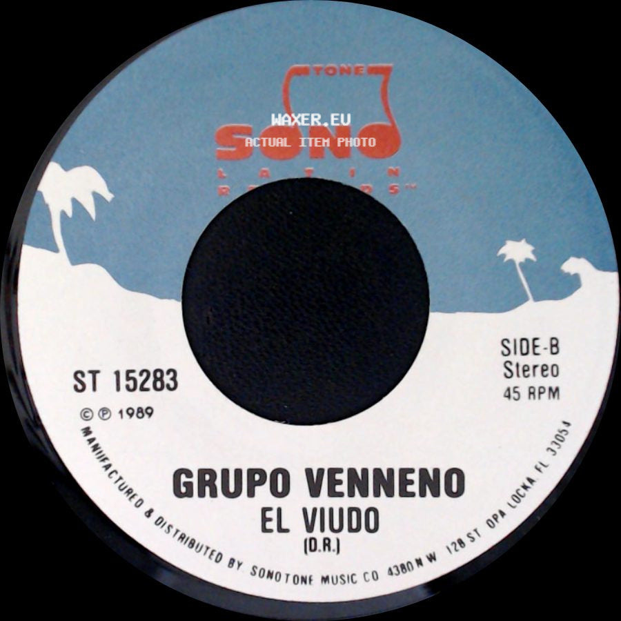 Grupo Venneno - Necesidad / El Viudo side B