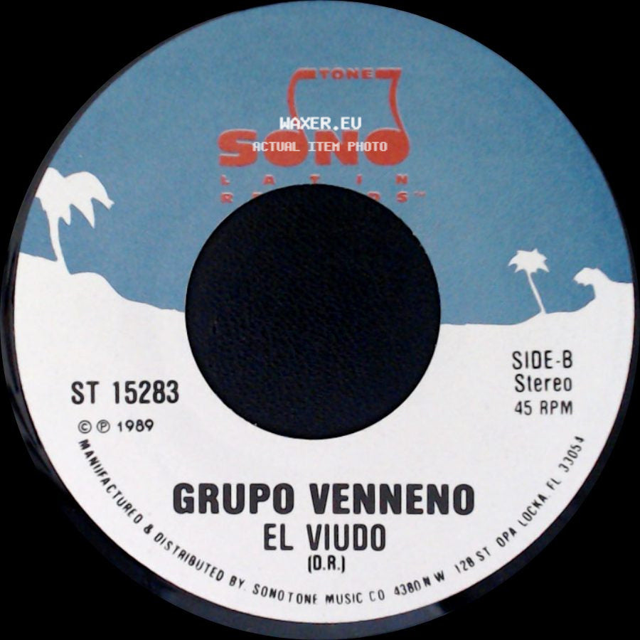 Grupo Venneno - Necesidad / El Viudo side B