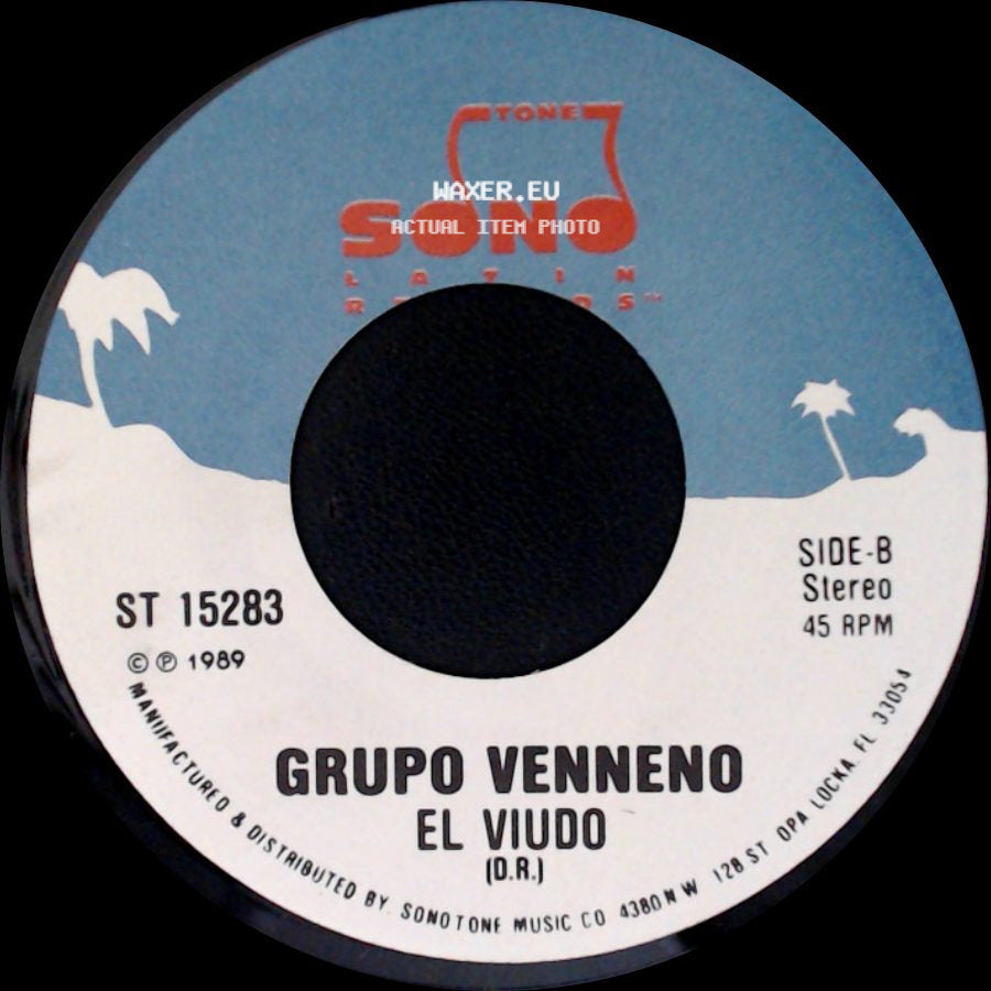 Grupo Venneno - Necesidad / El Viudo side B