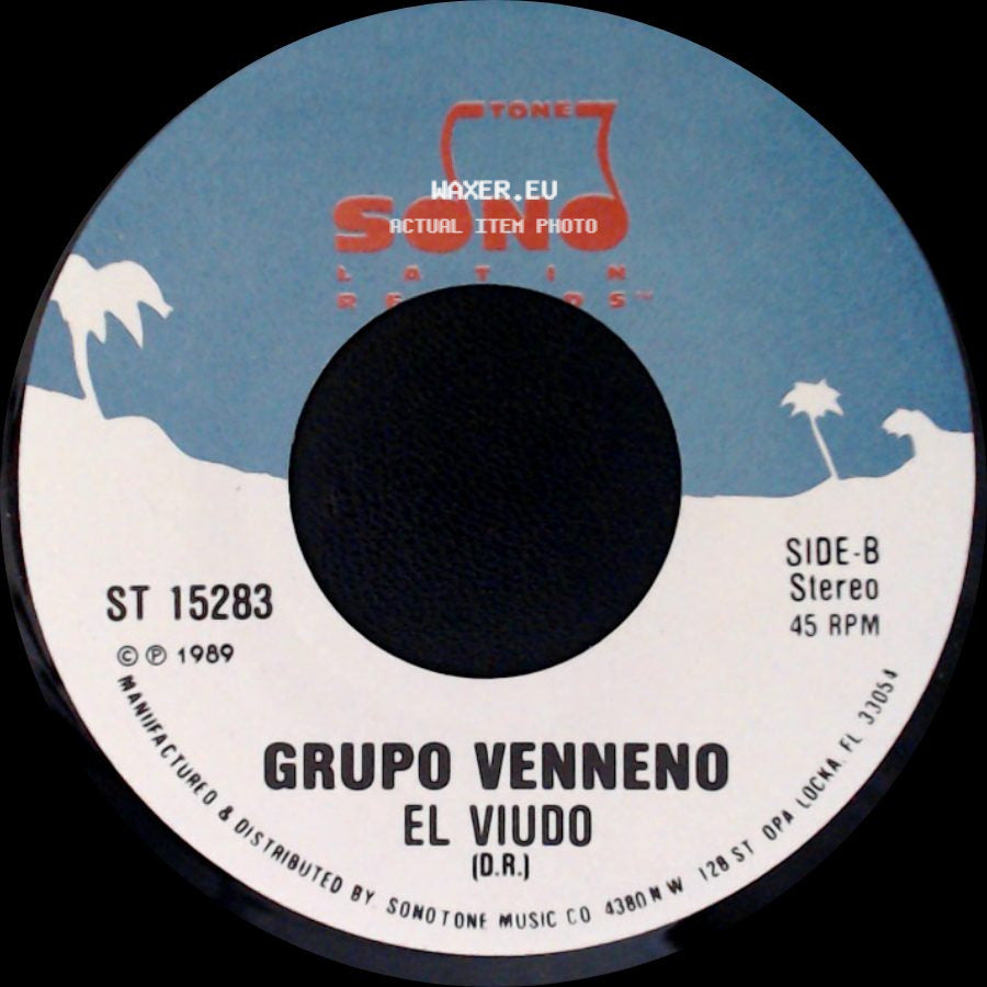 Grupo Venneno - Necesidad / El Viudo side B