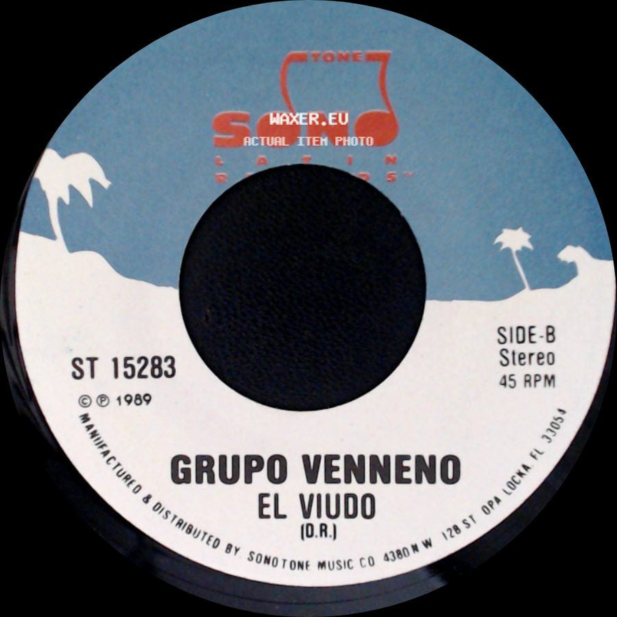 Grupo Venneno - Necesidad / El Viudo side B