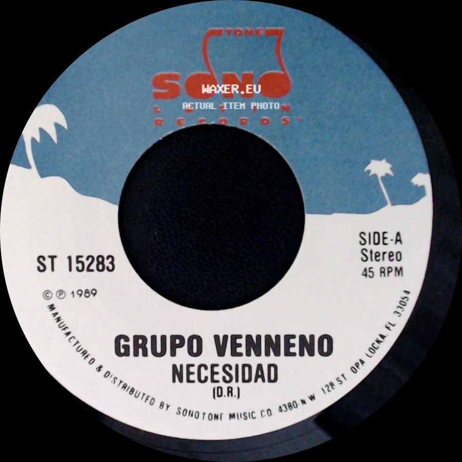 Grupo Venneno - Necesidad / El Viudo side A