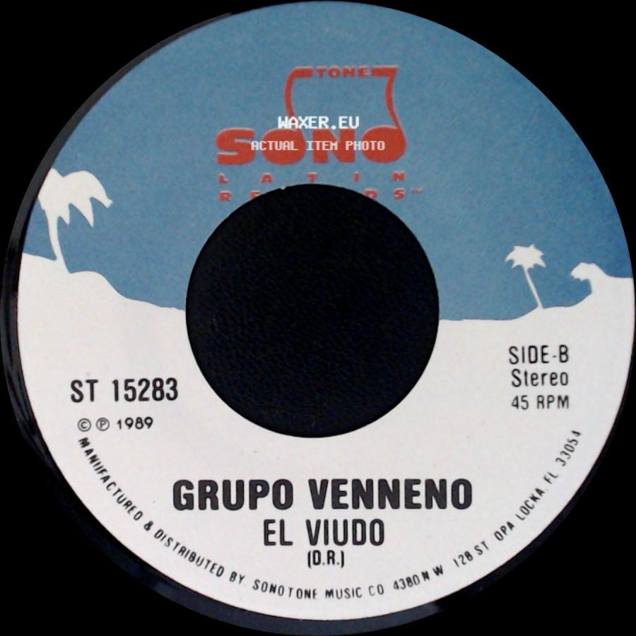 Grupo Venneno - Necesidad / El Viudo side B