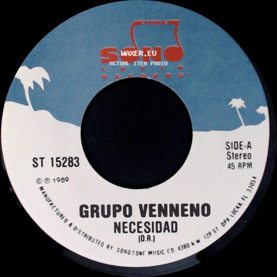 Grupo Venneno - Necesidad / El Viudo (D.R.) side A
