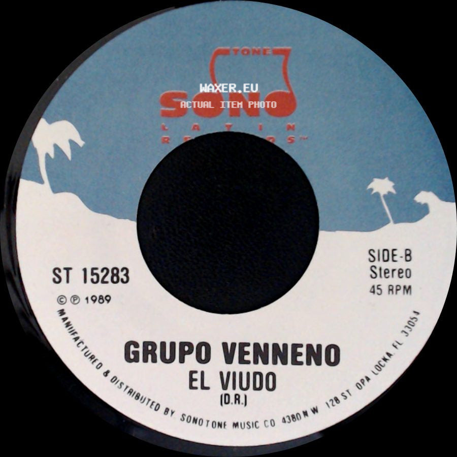 Grupo Venneno - Necesidad / El Viudo (D.R.) side B