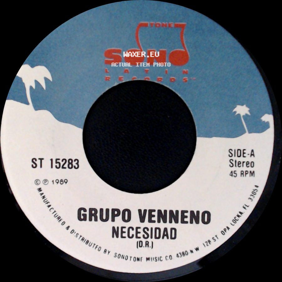 Grupo Venneno - Necesidad / El Viudo (D.R.) side A