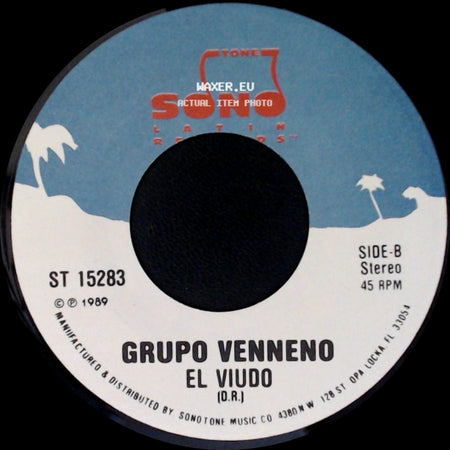 Grupo Venneno - Necesidad / El Viudo (D.R.) side B