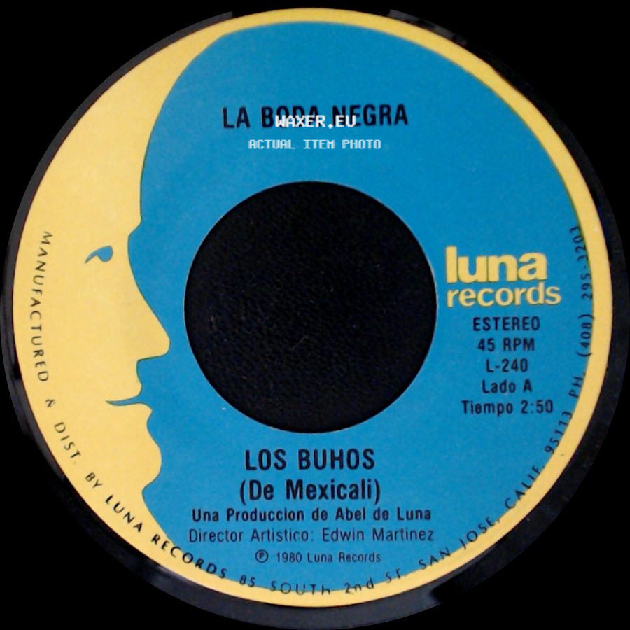 Los Buhos - La Boda Negra / Vive Feliz side A