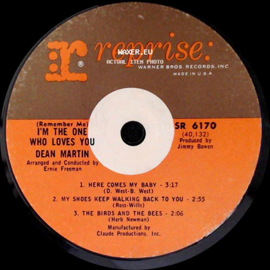 Dean Martin - I'm The One Who Loves You / I'm The One Who Loves You side B