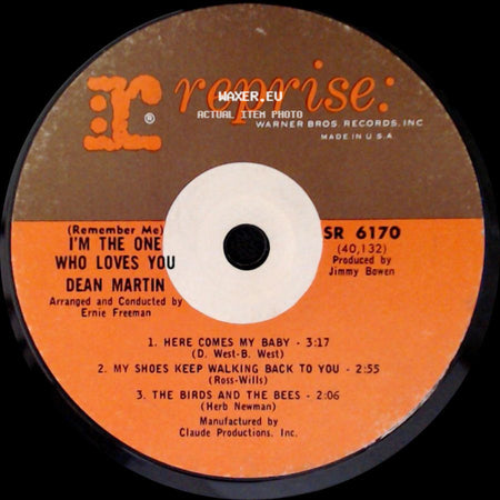 Dean Martin - I'm The One Who Loves You / I'm The One Who Loves You side B