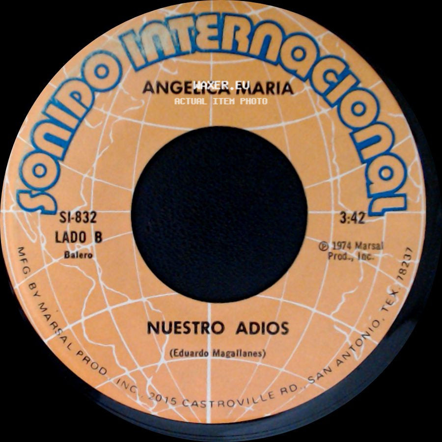 Angelica Maria - Ana Del Aire / Nuestro Adios side B