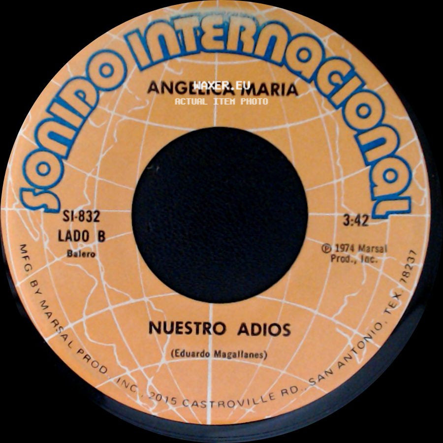 Angelica Maria - Ana Del Aire / Nuestro Adios side B