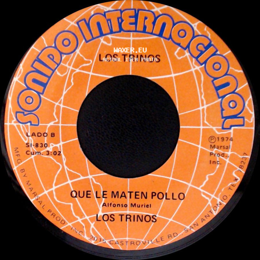 Los Trinos - Inseparables / Que Le Maten Pollo side B