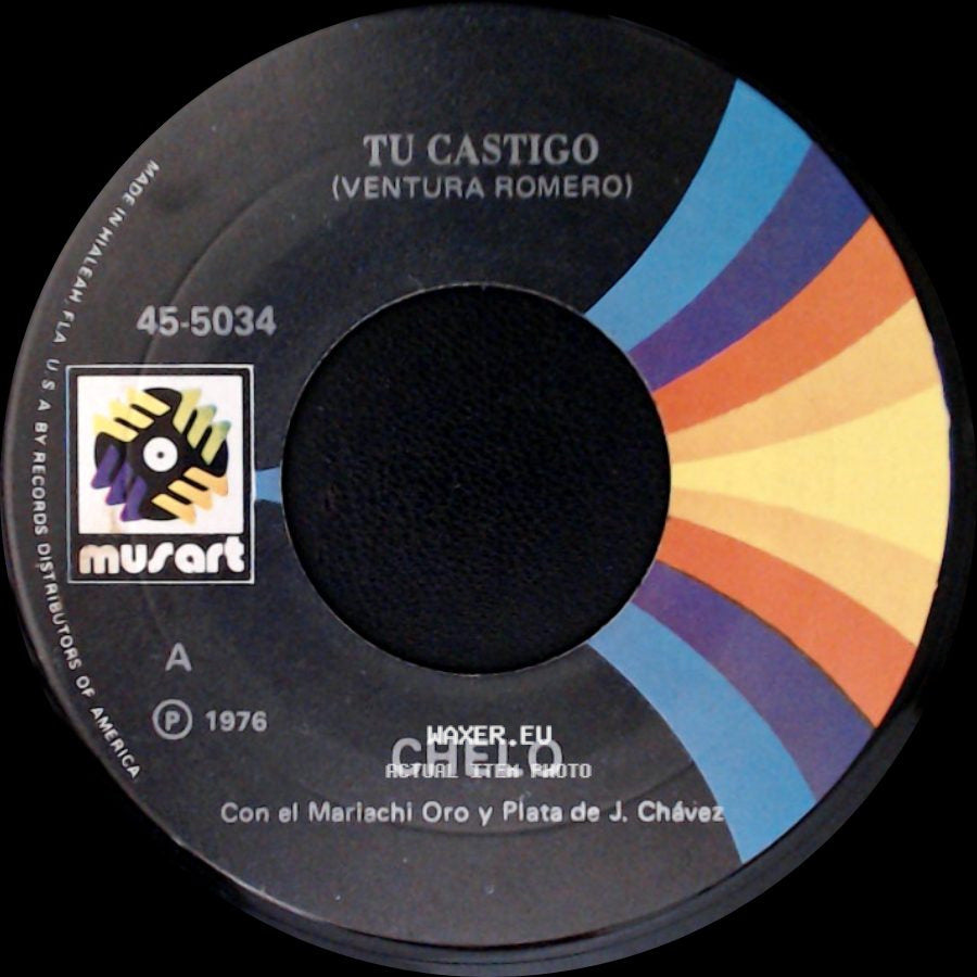 Chelo - Te Vas O Te Quedas / Tu Castigo side B