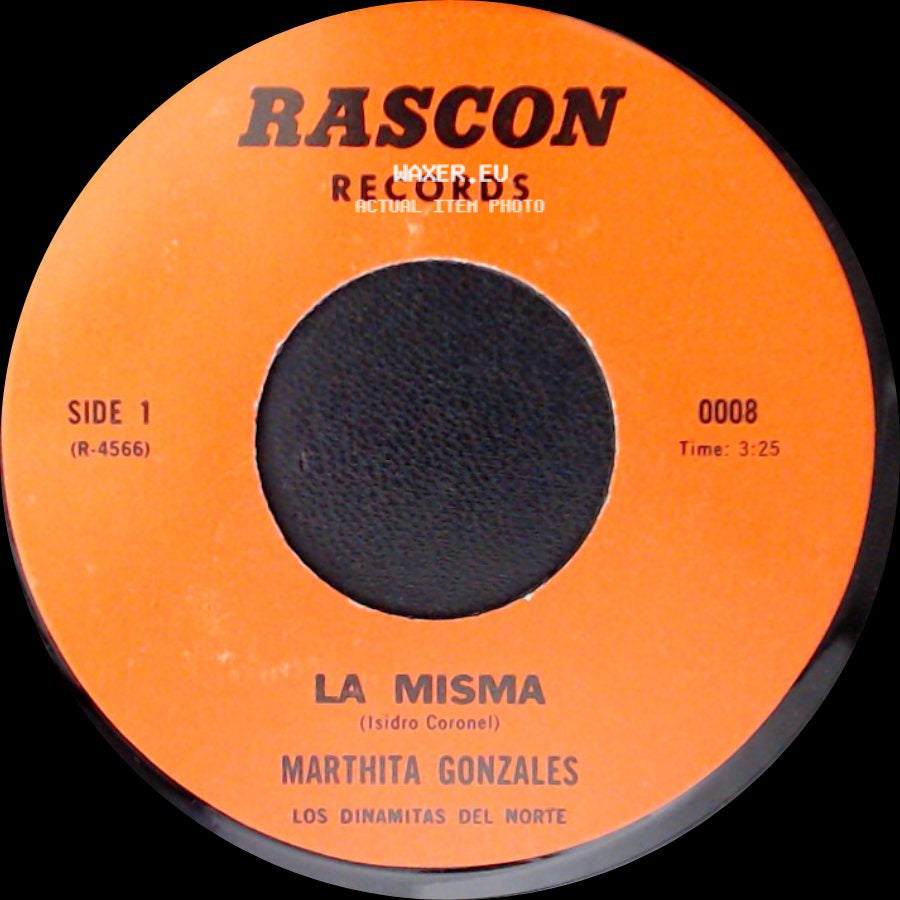 Marthita Gonzales - La Misma / La Misma side A