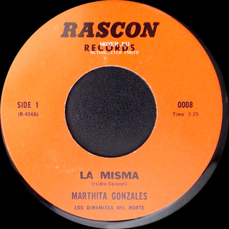 Marthita Gonzales - La Misma / La Misma side A