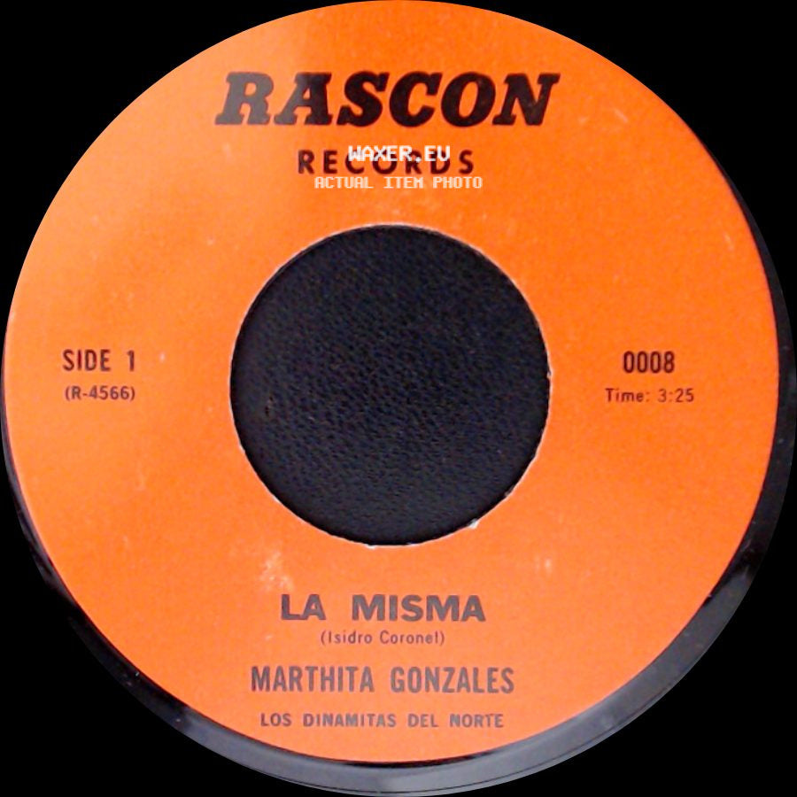 Marthita Gonzales - La Misma / Vino Maldito side A