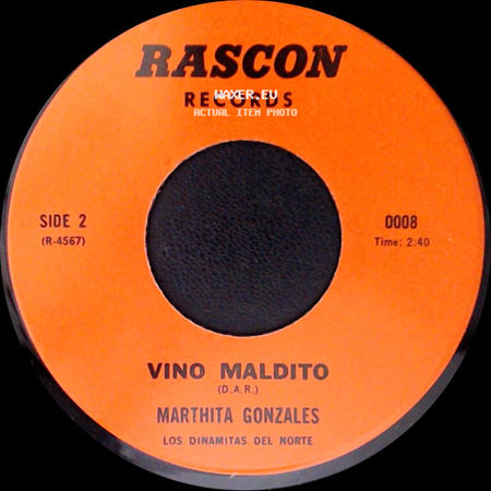 Marthita Gonzales - La Misma / Vino Maldito side B