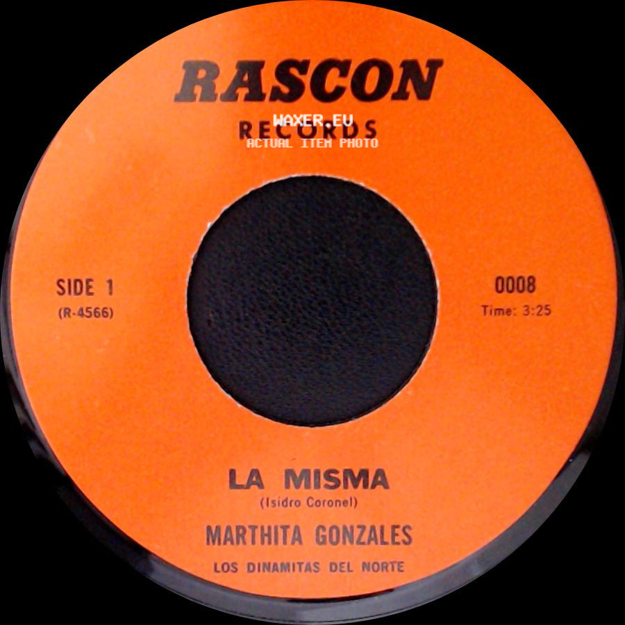 Marthita Gonzales - La Misma / Vino Maldito side A