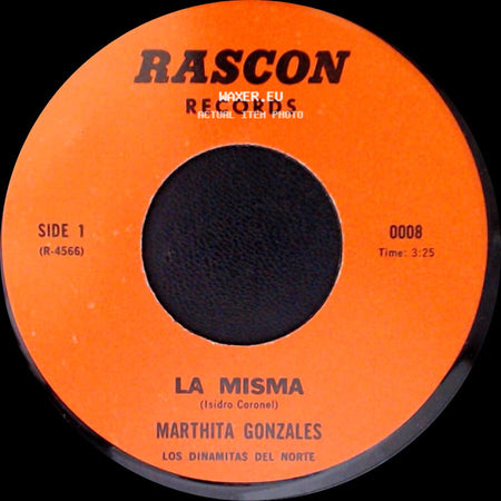 Marthita Gonzales - La Misma / Vino Maldito side A