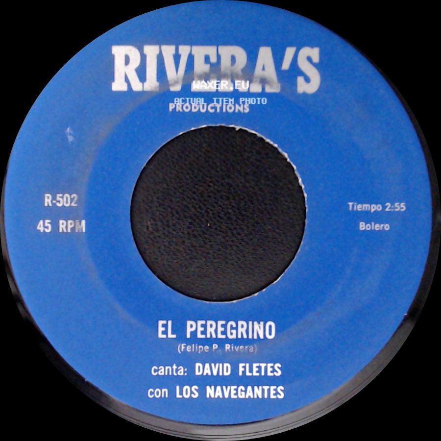 David Fletes Con Los Navegantes - Ay Compadre / El Peregrino side B