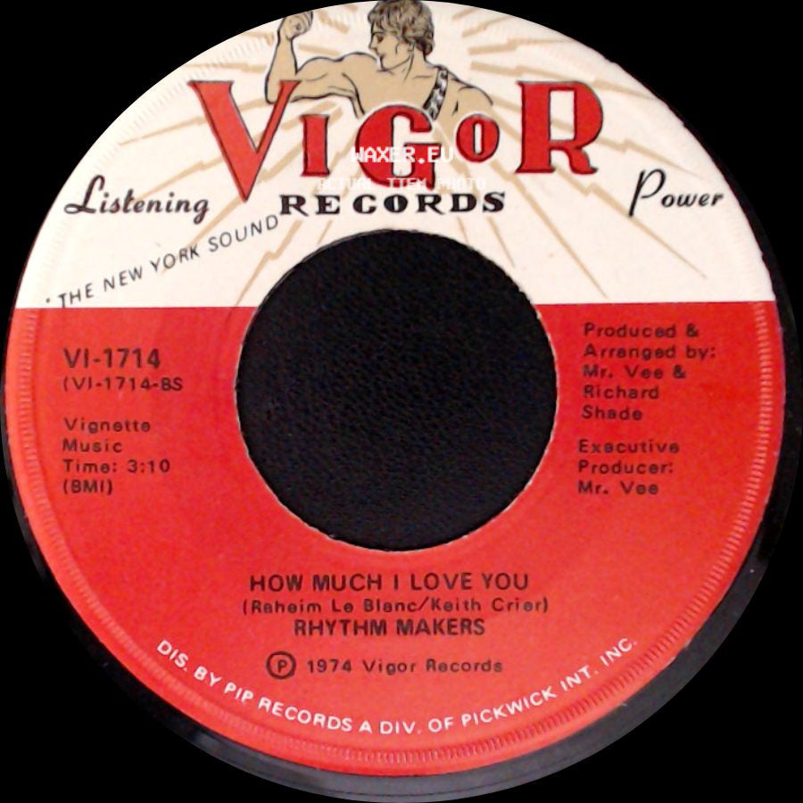 Rhythm Makers - You're Never Too Old (To Get On Down) / How Much I Love You side B