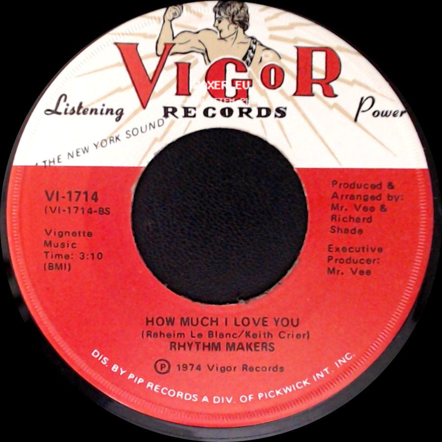 Rhythm Makers - How Much I Love You / You're Never Too Old (To Get On Down) side A