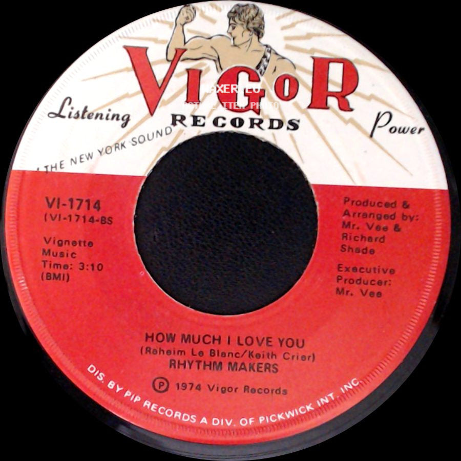 Rhythm Makers - You're Never Too Old (To Get On Down) / How Much I Love You side B