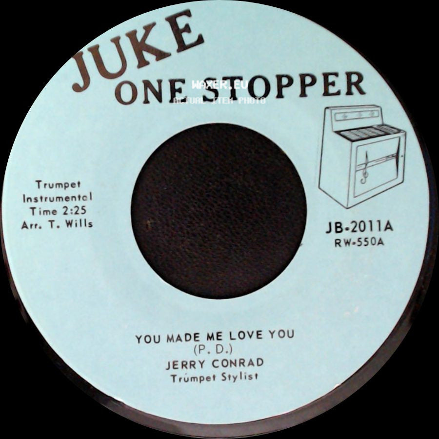 Jerry Conrad - Cherry Pink And Apple Blossom White / You Made Me Love You side B