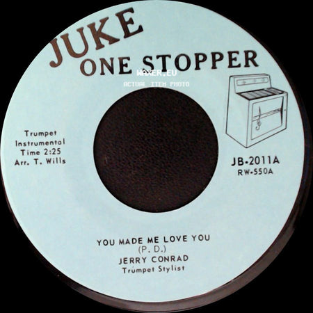 Jerry Conrad - Cherry Pink And Apple Blossom White / Patricia / You Made Me Love You side B