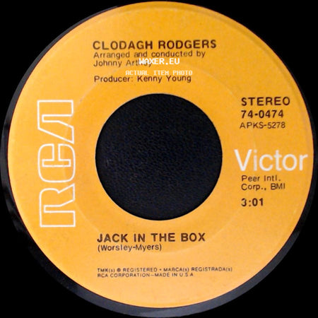 Clodagh Rodgers - Jack In The Box / Wind Of Change side A