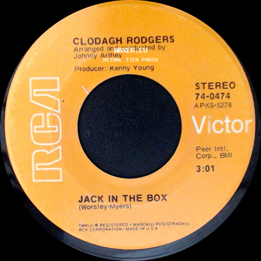 Clodagh Rodgers - Jack In The Box / Wind Of Change side A