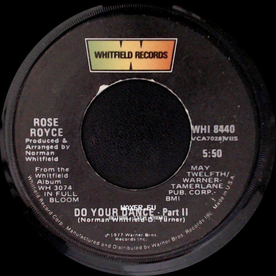 Rose Royce - Do Your Dance - Part Ii / Do Your Dance - Part 1 side A