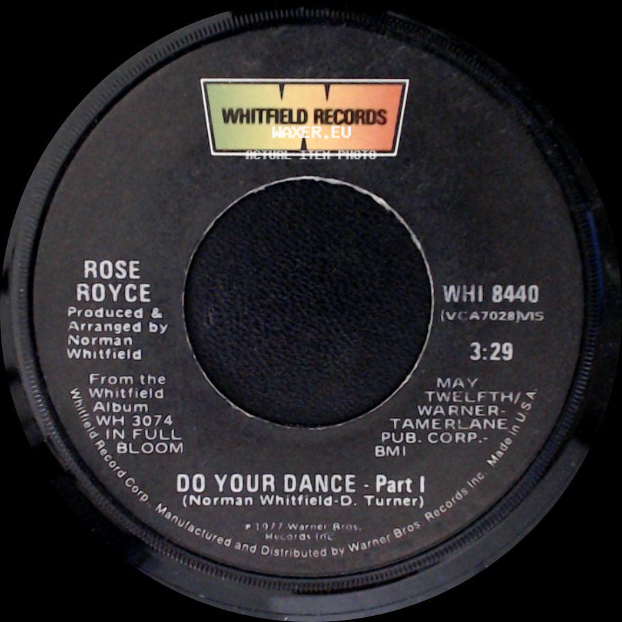 Rose Royce - Do Your Dance - Part Ii / Do Your Dance - Part 1 side B