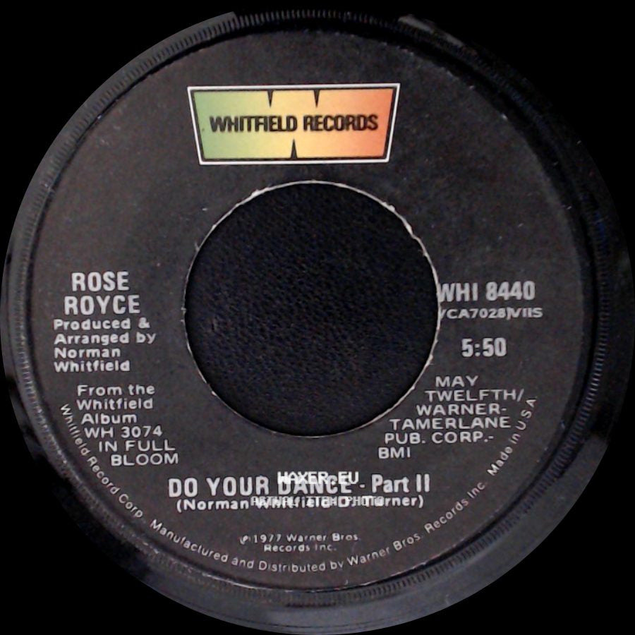 Rose Royce - Do Your Dance - Part Ii / Do Your Dance - Part I side A
