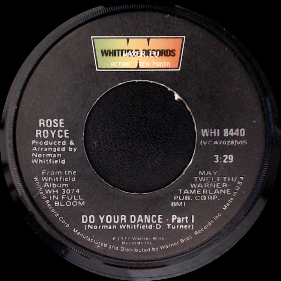 Rose Royce - Do Your Dance - Part Ii / Do Your Dance - Part I side B