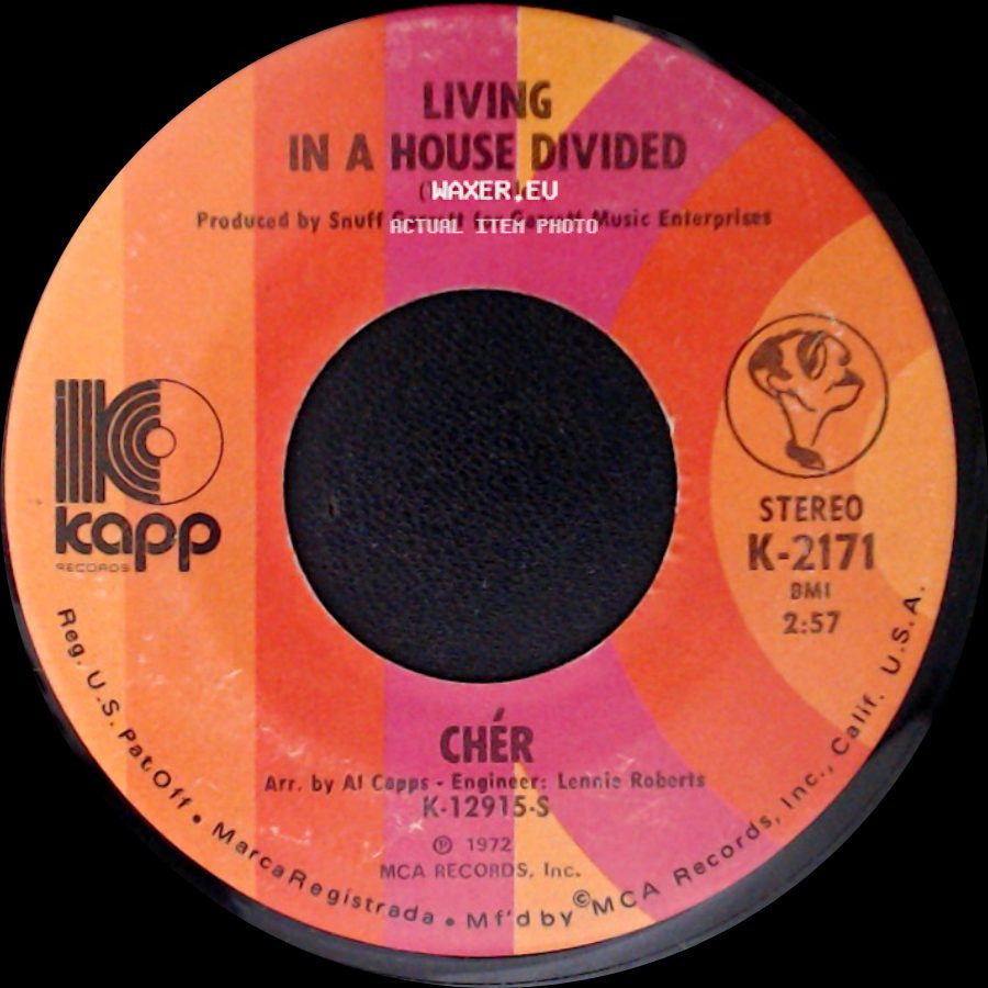 Chér - Living In A House Divided / One Honest Man side A