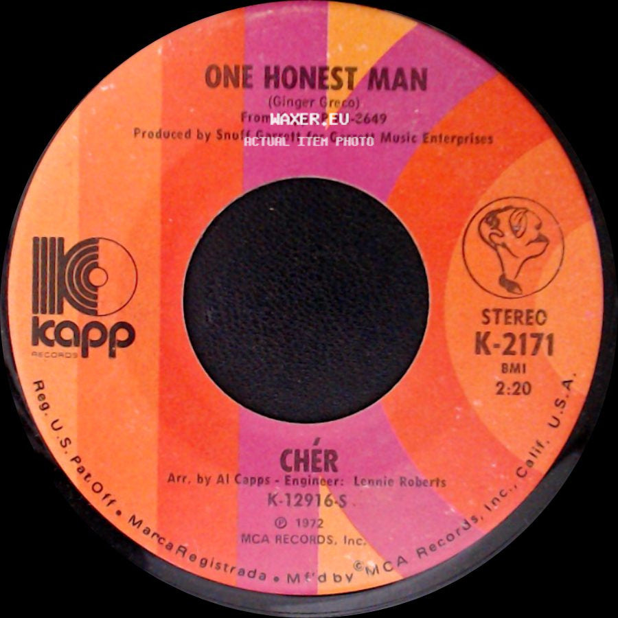 Chér - Living In A House Divided / One Honest Man side B