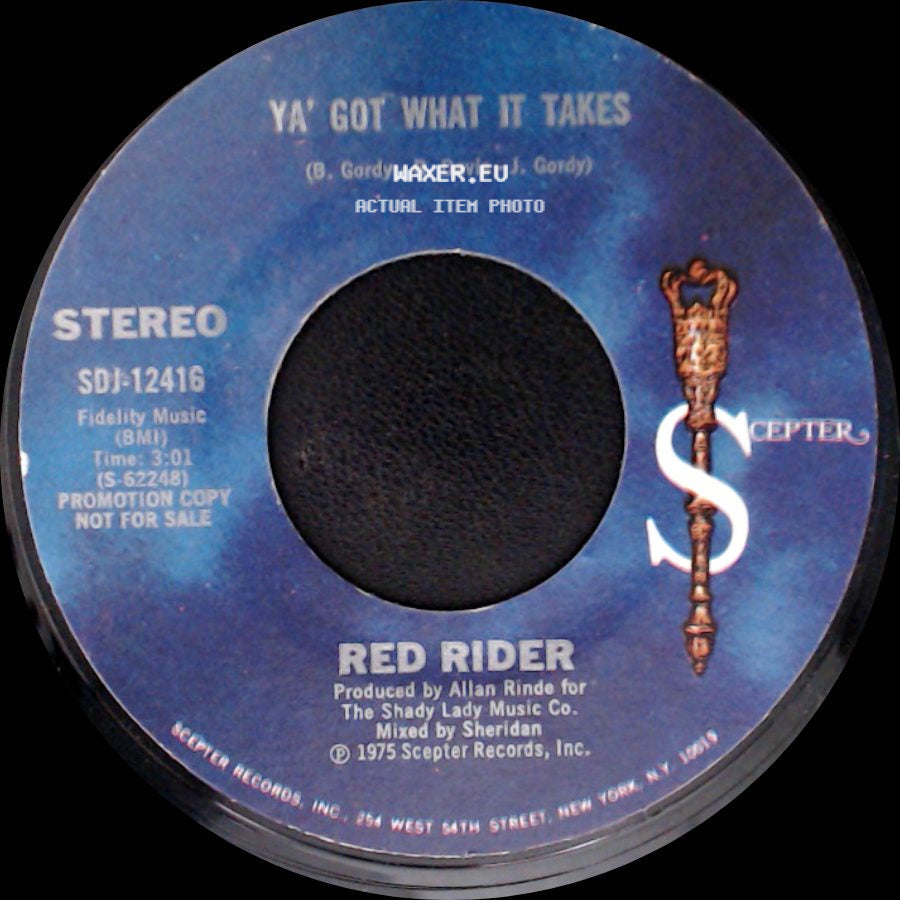 Red Rider - Rock And Roll Kids / Ya' Got What It Takes side B