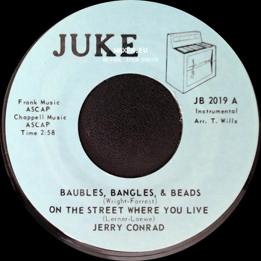 Jerry Conrad - Baubles, Bangles, & Beads / On The Street Where You Live / Tenderly side A