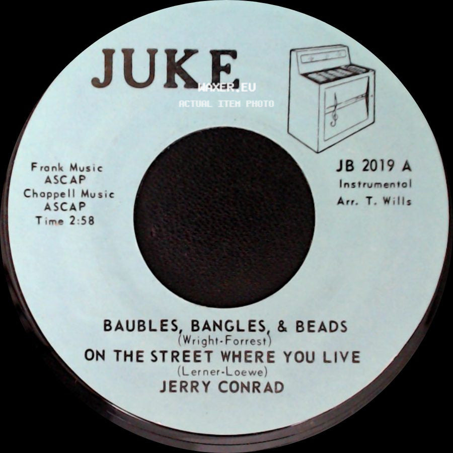 Jerry Conrad - Baubles, Bangles, & Beads / On The Street Where You Live / Tenderly side A