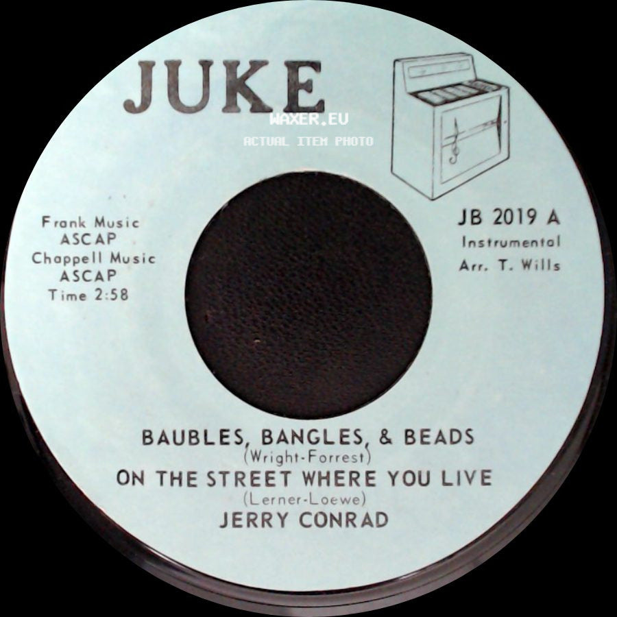 Jerry Conrad - Baubles, Bangles, & Beads / On The Street Where You Live / Tenderly side A