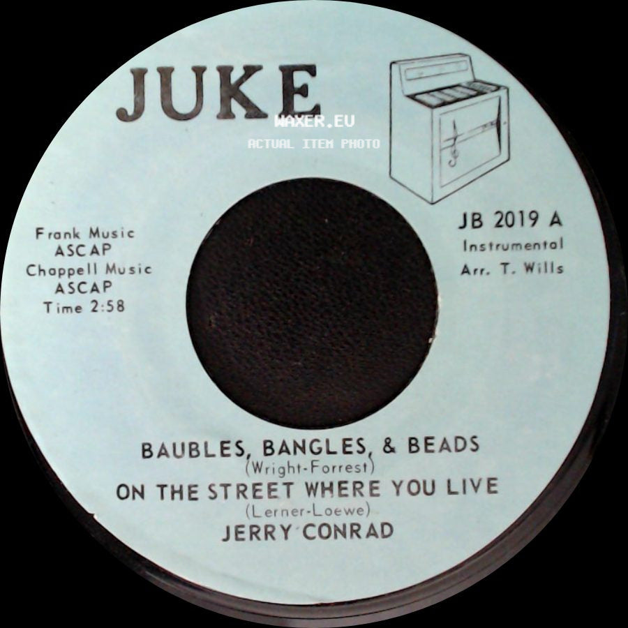 Jerry Conrad - Baubles, Bangles, & Beads / On The Street Where You Live / Tenderly side A